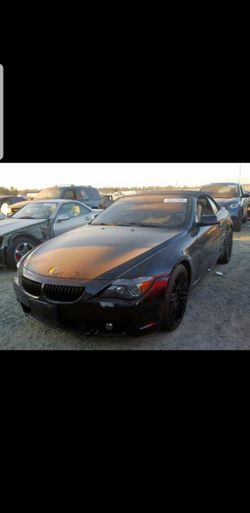 Bmw 6 series 2007 650i part out