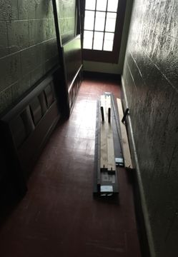 Master bed frame .... real wood