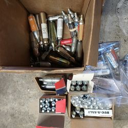 Over 100 New CO2 cartridges. From 12 Gram To 35 