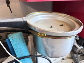 Vintage Aluminum Pressure Cooker Pot