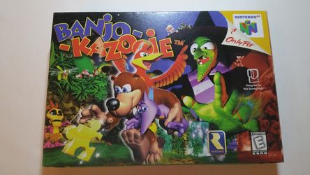 Banjo Kazooie Nintendo 64 Game - Original and Authentic