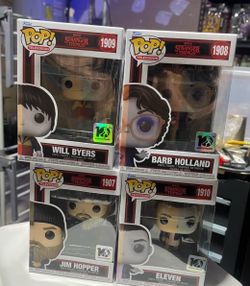 Stranger Things Funko Set of 4