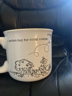 Winnie the Pooh Tigger Piglet Eeyore Engraved Large Ceramic Coffee Mug New