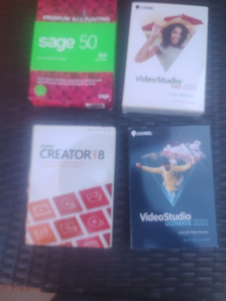 Video Editing Software, Corel,Roxio