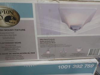 Hampton Bay Flush Mount Fixture Open Box New