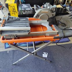 Ridgid 8" Wet Tile Saw
