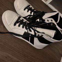 Armani Mens High Top  Shoes Size 11