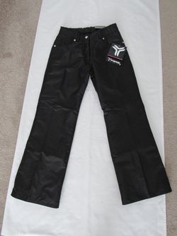 New Girls Youth 10 Black Snow Pants, Fera