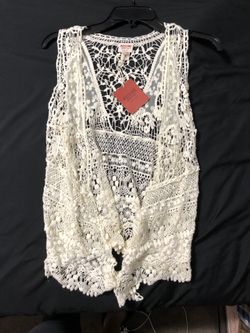 Boho style vest