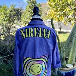 Women's Nirvana Purple lightweight Shirt-Medium