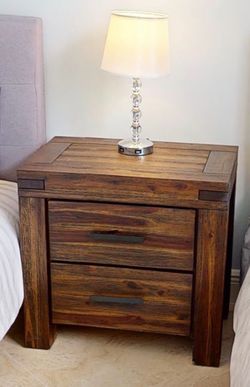 Beautiful wood end table
