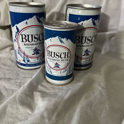 Antique Collectors Busch  cans.