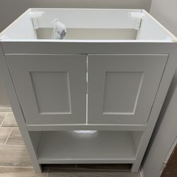 24” Bathroom Vanity With Sink