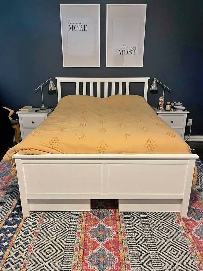 Ikea Hemnes Queen Bed Frame