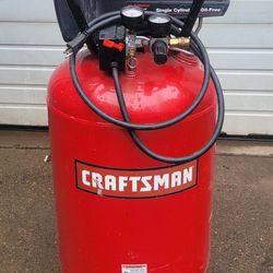 Craftsman 30-gallon vertical portable air compressor