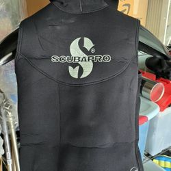 SCUBAPRO -  Dive Hooded Vest Men 5/3mm Large