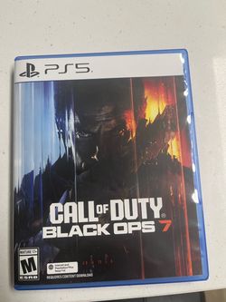 Call of duty black ops 7 for ps5 $50 obo