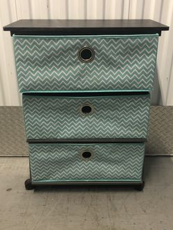 3 Storage Drawers on Wheels
