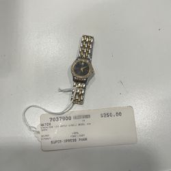 Movado Museum Two-Tone Diamond Bezel Watch