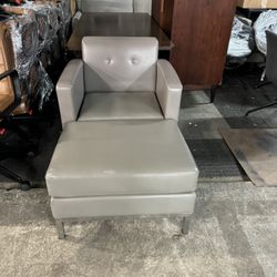 Lounge Chair And Ottomon 