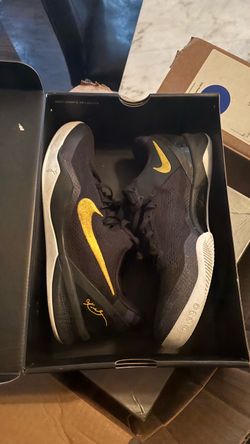 Nike Kobe Sneakers Black and Gold
