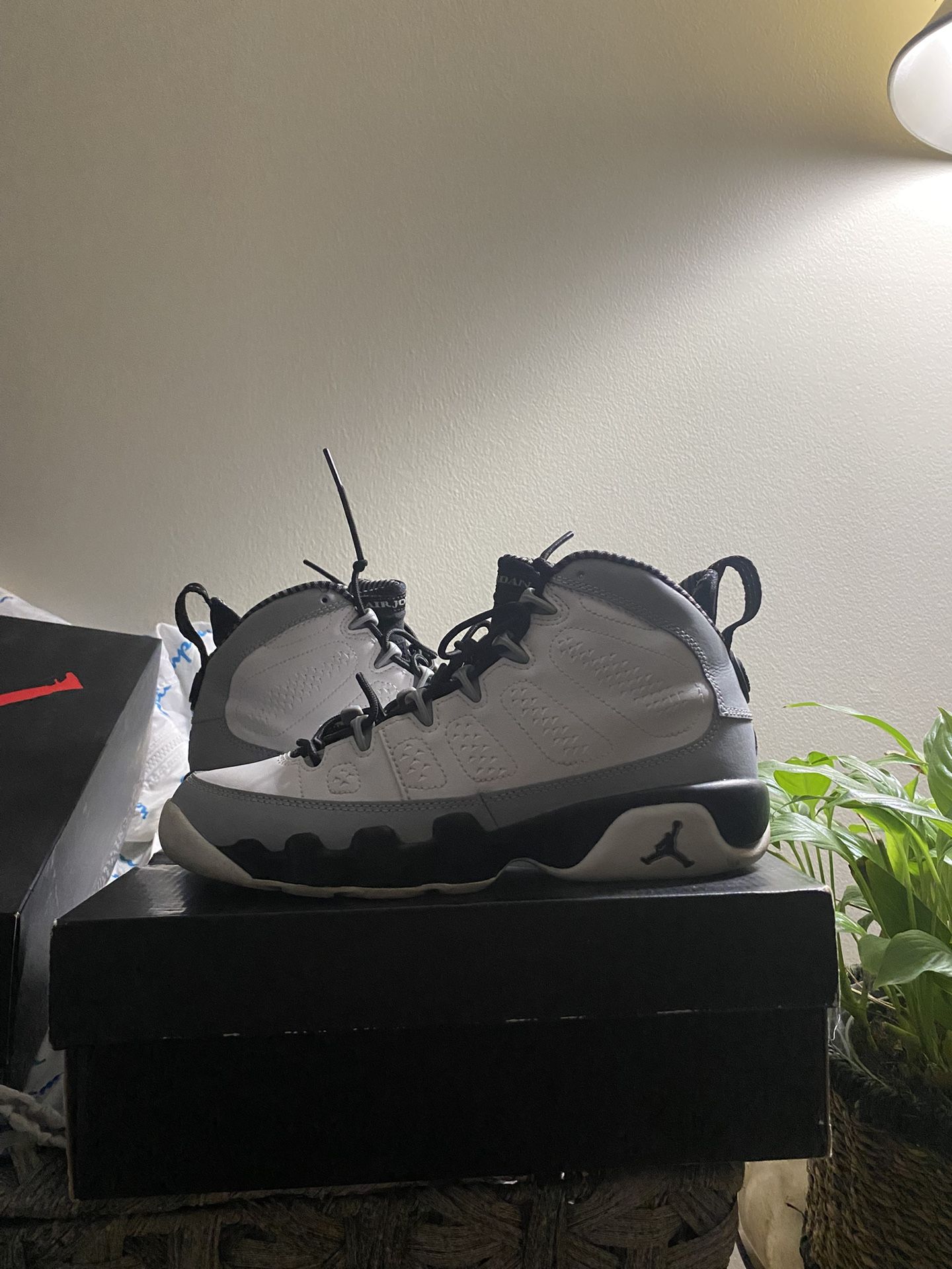 Jordan 9 Barons Sz 5y Og Box 