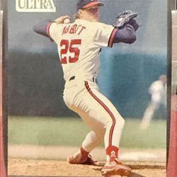 1991 Fleer Ultra Jim Abbott #43 - Like New 