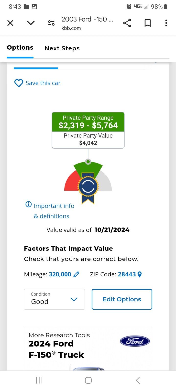2003 Ford F150 for Sale in Hampstead, NC OfferUp