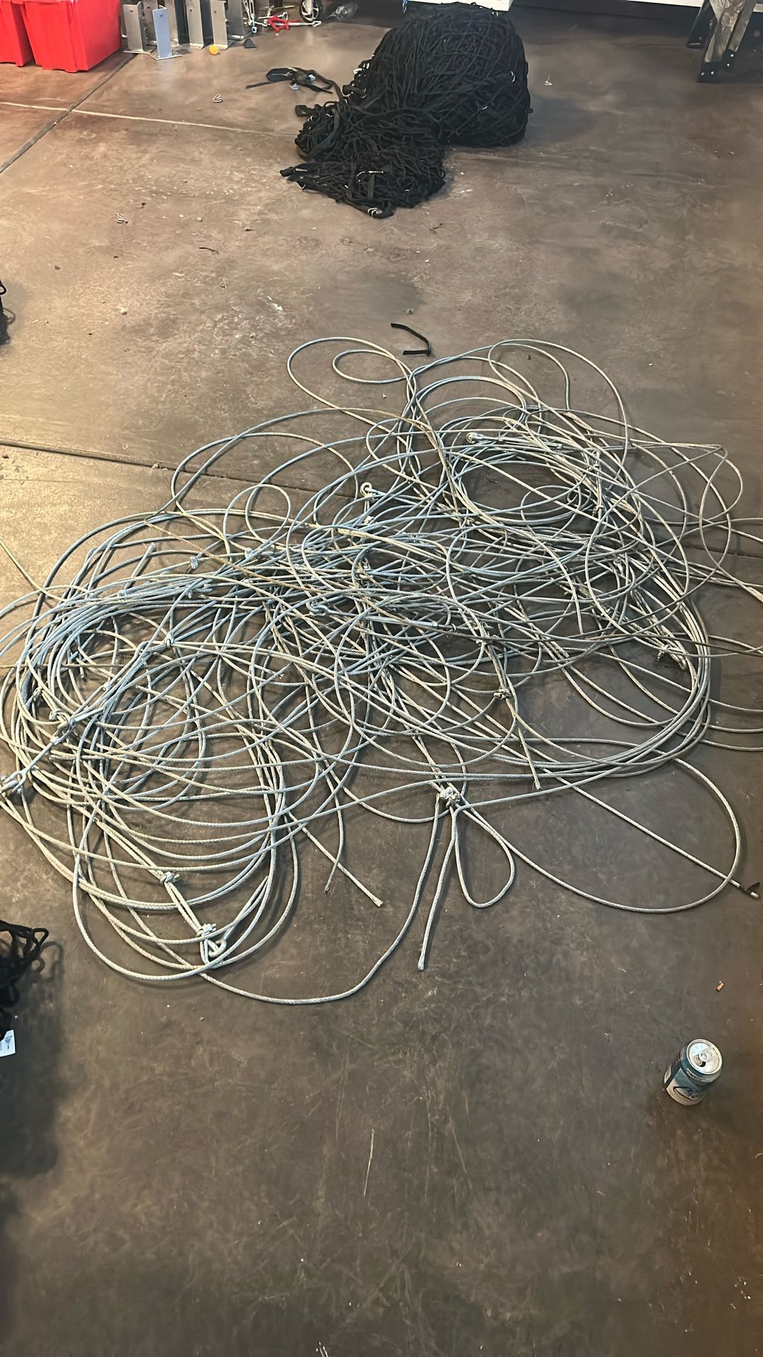 Sports Netting With Steel Wire