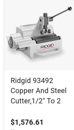 Ridgid Copper Cutter