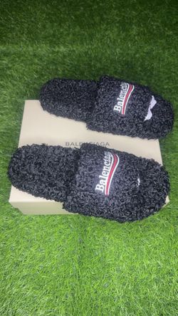 Black fur slides