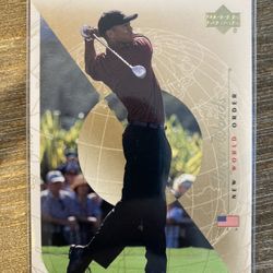 Tiger Woods New World Order Card