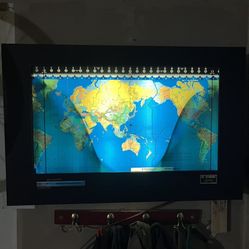 Geochron Original custom made world clock 39x9x29