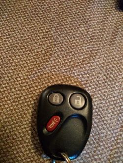 Chevy key fob