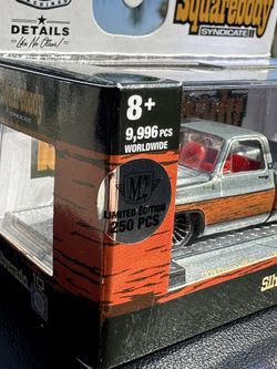 M2 Machines 1:64 Chevy Silverado 1979 Woodson RAW Chase - édition Limitée 1/250
