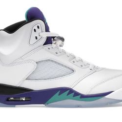 Nike Air Jordan 5 Grape Size 10.5 New