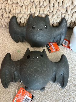 🦇 Halloween Squishy – Bat & Ghost