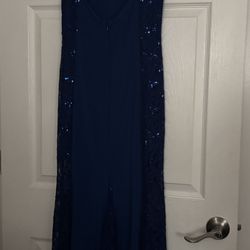 Royal Blue Dress 