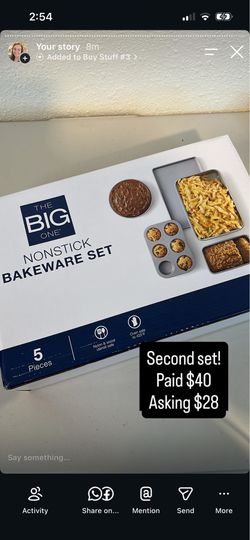 New - bakeware set