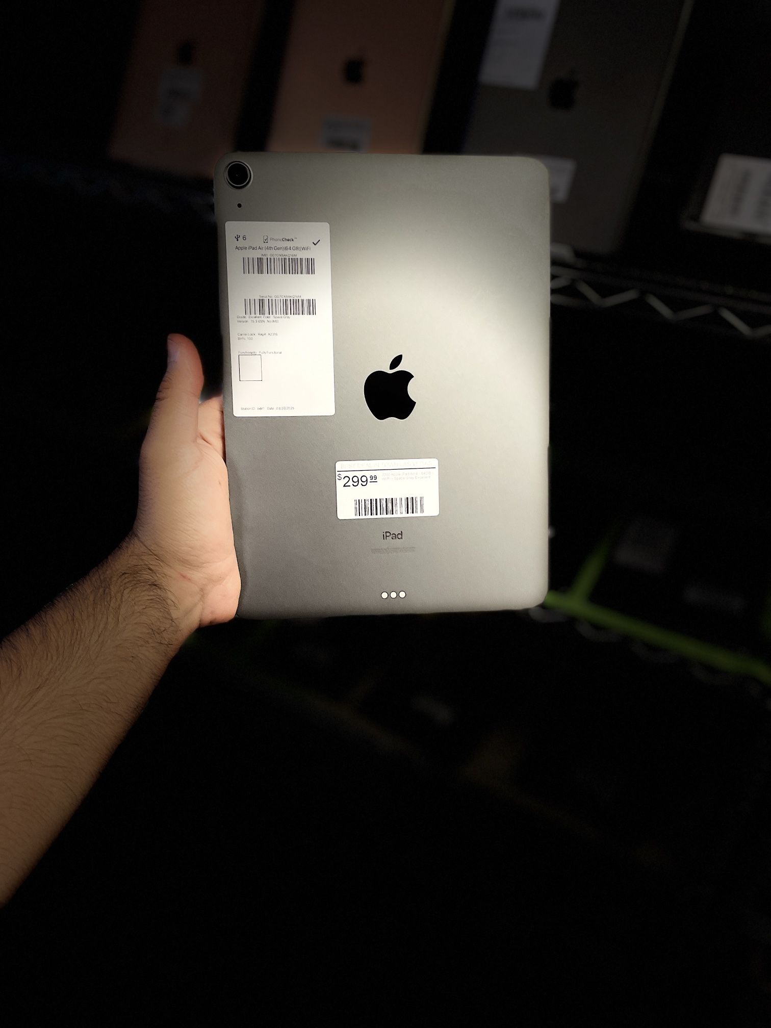 iPad Air 4 64GB Storage WiFi - Space Gray
