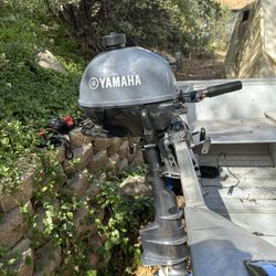 2024 Yamaha 2.5 HP, Long Shaft Outboard Motor. 