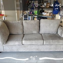 Sectional SOFA and Love Seat W/ottoma