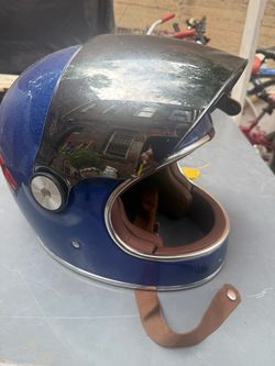 Bell Bullitt motorcycle helmet.