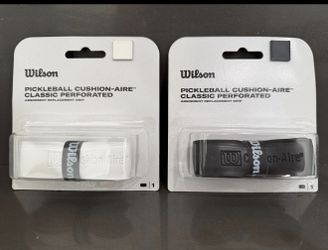 2 Pack WILSON Pickleball Cushion-Aire Classic Perforated Replacement Grips