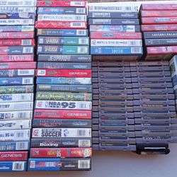 Sports Titles. Super Nintendo And Sega Genesis Games