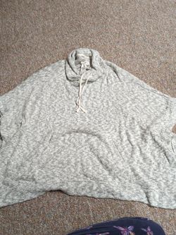 No sleeve sweater