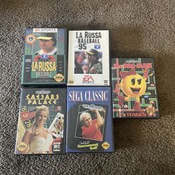 Sega Genesis Game Lot