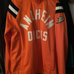 Brand New W/O Tags Anaheim Ducks Jacket