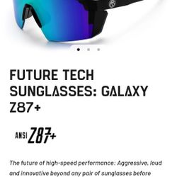 Heatwave Future Tech Sunglasses: Galaxy Z87+