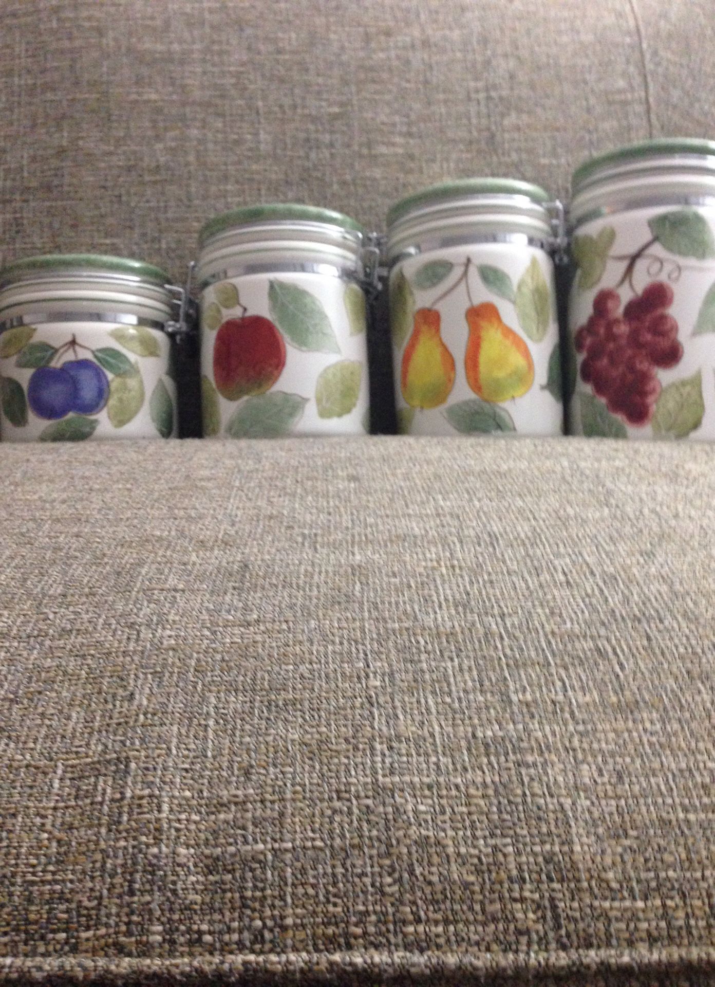 4 Piece Canister Set, Brand Name is Certified International. Please See All The Pictures and Read the w